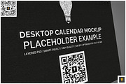 Desktop Calendar Mockup, a Mockup by Shocky Design Studio (Thumbnail 2 of 9)