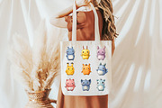 Kawaii Animal Pack PNG, an Animal Illustration by DreamCafeArt (Thumbnail 3 of 6)