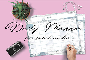 Social Media planner for content