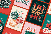 Christmas Lettering Pack, an Illustration by Ana Moreno | Letteringiam (Thumbnail 3 of 6)