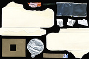 Paper Collage and Scribbles Elements, a Graphic by LarysaZabrotskaya (Thumbnail 13 of 24)