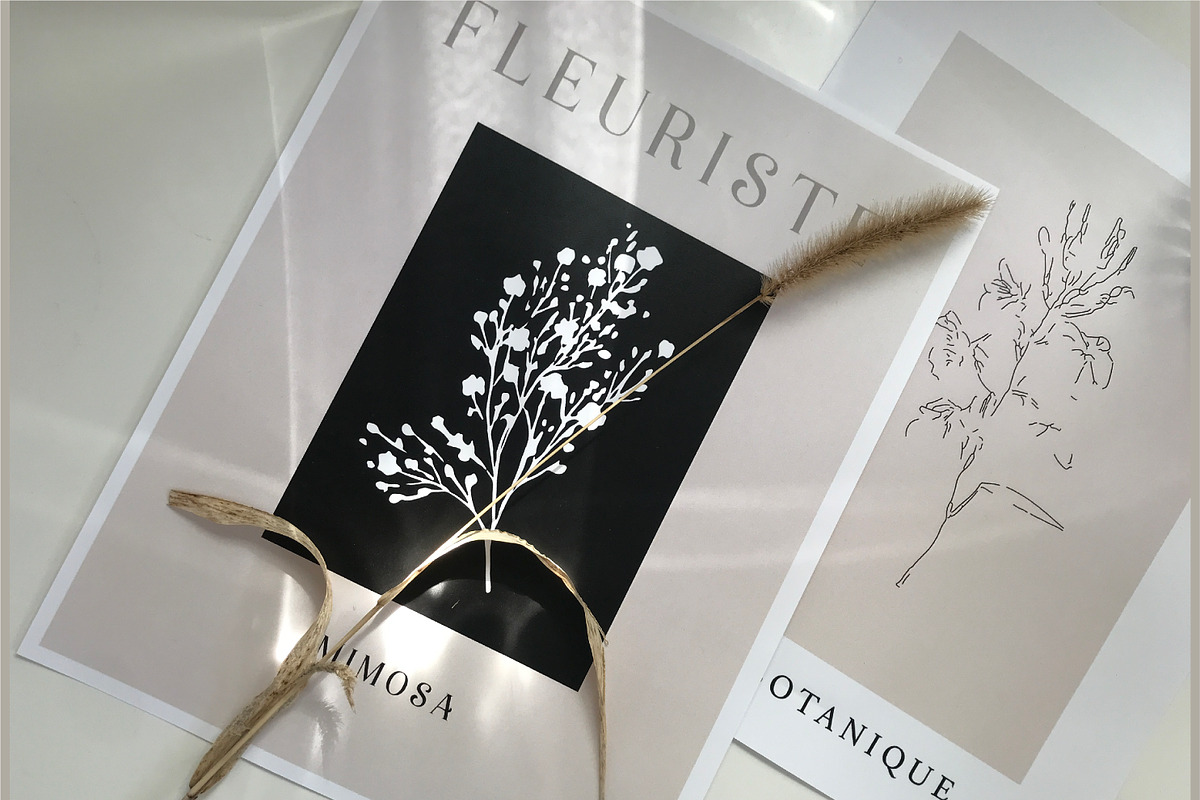 FLORAL ART PRINTS GALLERY. A4 POSTER, a Graphic by Anna Sokol (Photo 13 of 28)