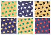 Marijuana Patterns (+ Bonus!), a Pattern Graphic by Chau (Thumbnail 2 of 5)