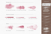Watercolor Brushes for Procreate, a Brush Add-On by Gau Silva Studio (Thumbnail 3 of 11)