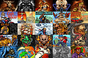 100 T-Shirt Designs, an Illustration by TSV Art Collective (Thumbnail 2 of 12)