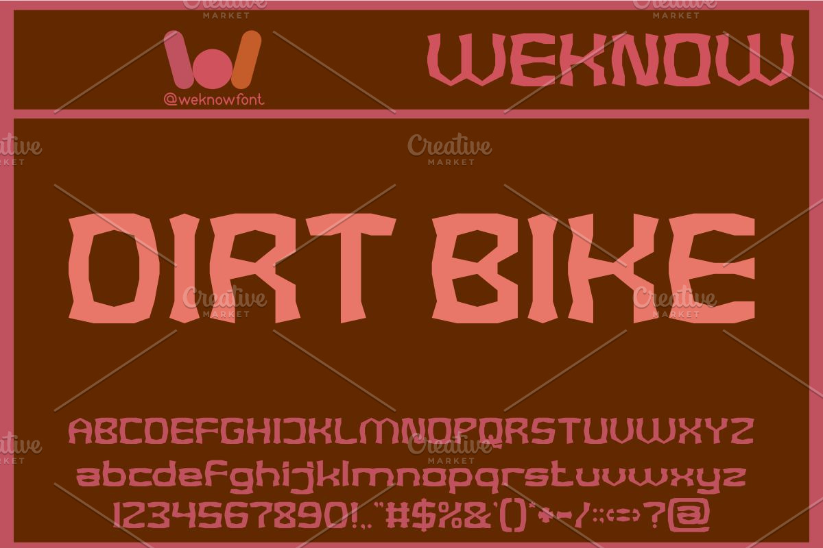 Gravel Stone font, a Font by weknow (Photo 4 of 8)