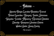 FELTURAS, a Blackletter Font by ismanayuda (Thumbnail 5 of 6)