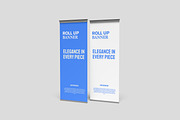 Roll Up Banner Mockup, an Advertising Mockup by Afif_studio (Thumbnail 5 of 5)
