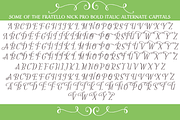 Sale-Fratello Nick Pro Bold Italic, a Font by Debi Sementelli (Thumbnail 2 of 3)