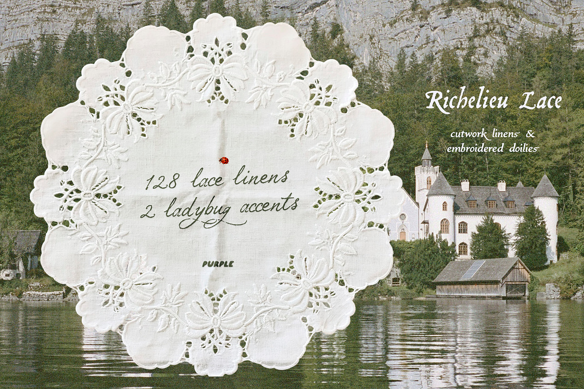 Richelieu Lace Doilies, an Object Graphic by Purple (Photo 3 of 13)