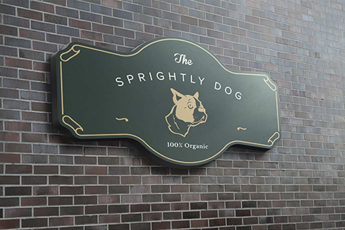 Dog Puppy Sprightly Logo, a Branding & Logo Template by Brand Society (Photo 4 of 4)