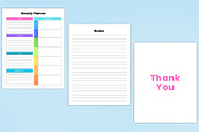 2026 Weekly Planner For Canva KDP, a Stationery Template by Shumaya (Thumbnail 4 of 4)