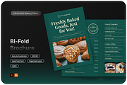Restaurant Menu Bifold Brochures, a Brochure Template by Annora Studio (Thumbnail 1 of 5)
