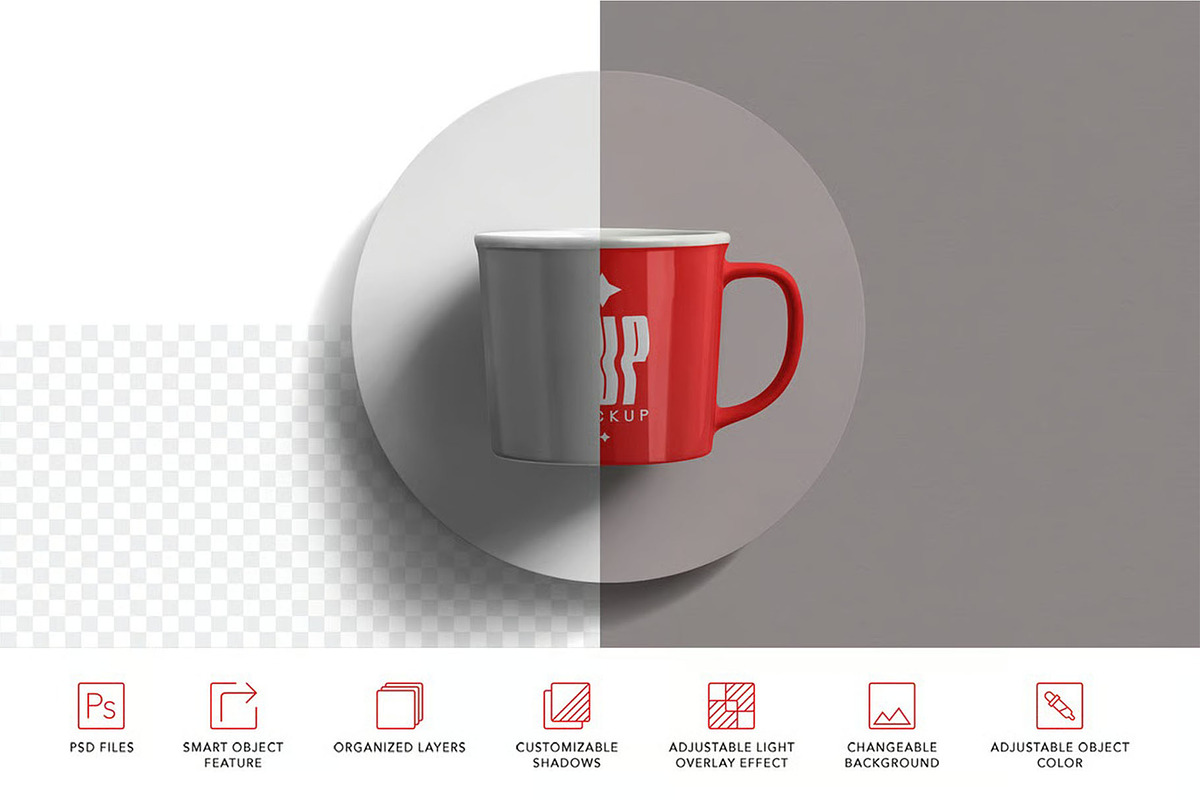 Mug Mockup, a Cups & Container Mockup by megostudi0 (Photo 5 of 7)