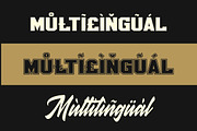 Golden Varsity a College Duo Font, a Slab Serif Font by Blankids Studio (Thumbnail 13 of 14)