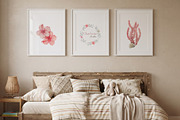 Custom Name Nursery Wall Art Set, a Decorative Illustration by Nadia Semyroz (Thumbnail 6 of 7)
