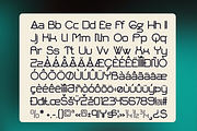 Gragle - Modern Techno Font, a Sans Serif Font by Pandeka Studio (Thumbnail 9 of 9)