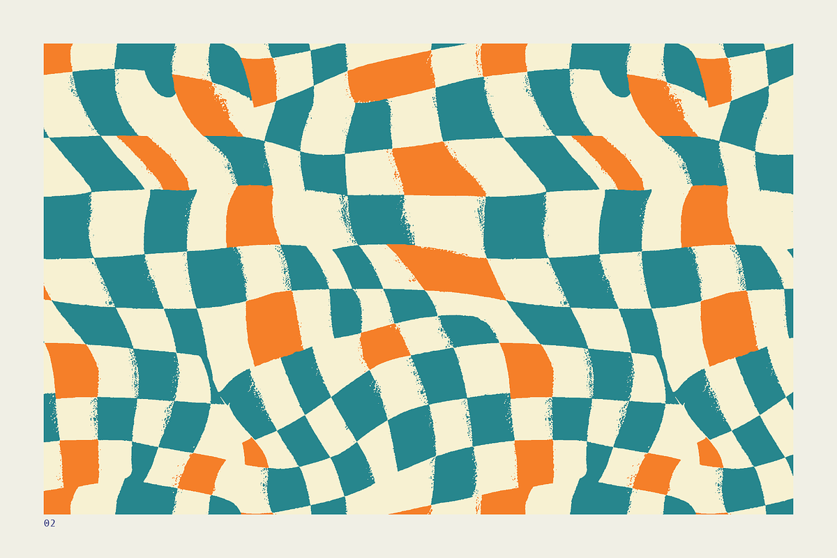 Broken Checks, a Pattern Graphic by Backyard Creative Co (Photo 3 of 4)