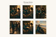 Therapy Session Illustrations, a Healthcare Illustration by LanternkinStudio (Thumbnail 9 of 13)
