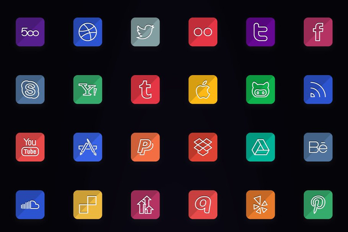 1500+ Flat Icons - Line Icons, an Outline Icon by FlatLineIcons (Photo 16 of 21)