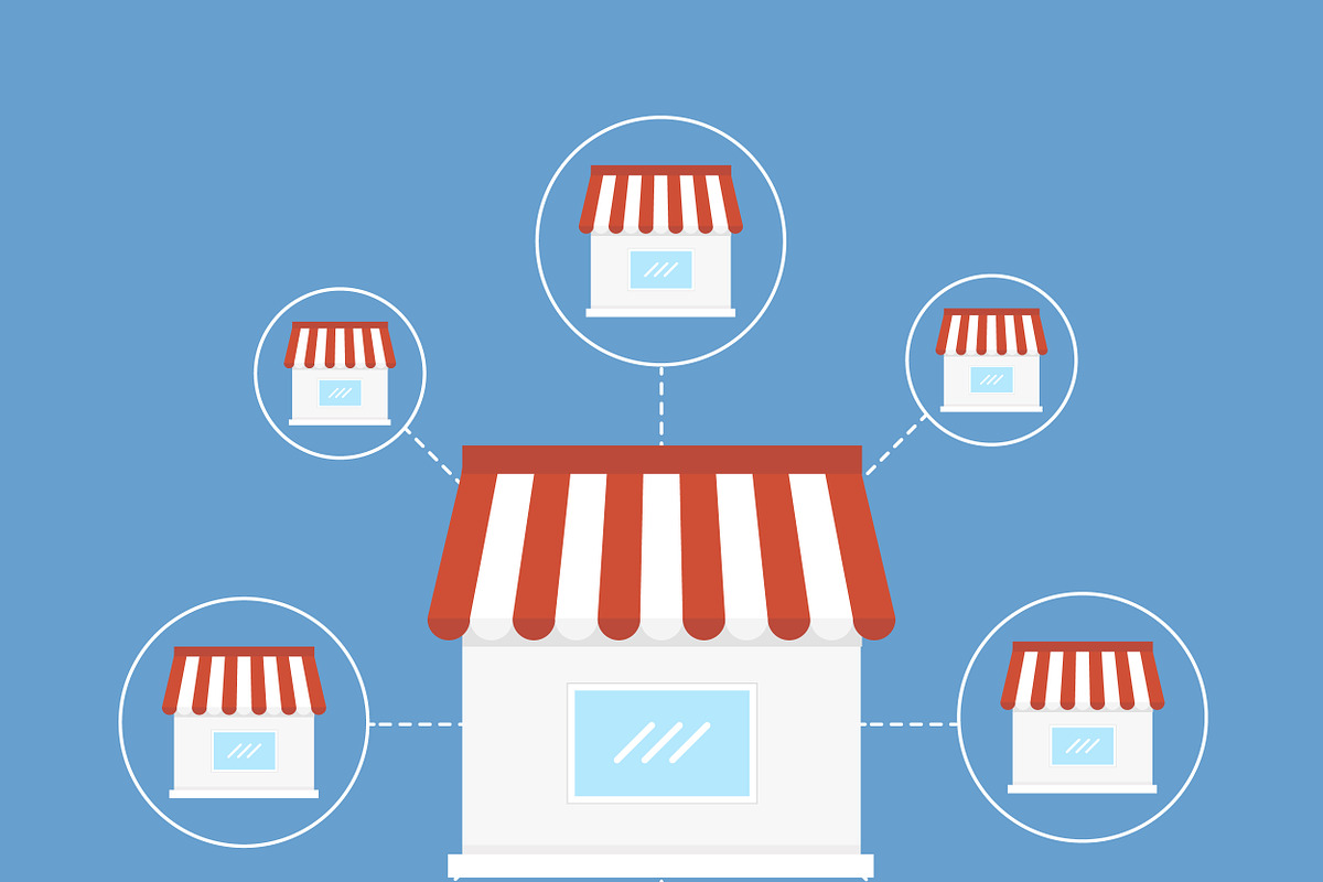 Franchise business, an Icon by jabkitticha
