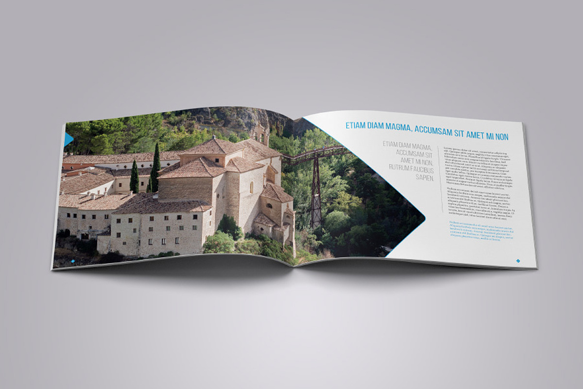 Travel / City A4 landscape brochure, a Brochure Template by INTERARTIVITY (Photo 6 of 10)