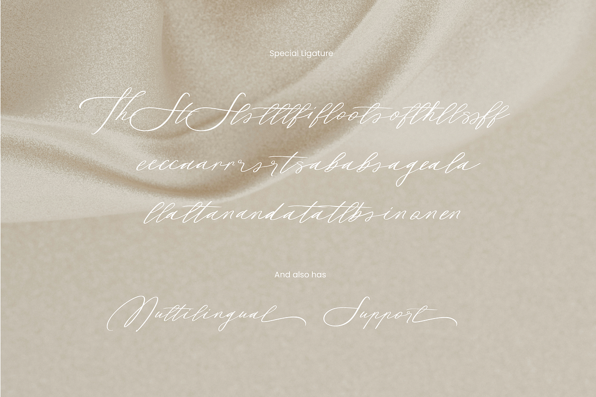 Rossaline Script, a Handwritten Font by Pinakiaa Studios (Photo 9 of 10)