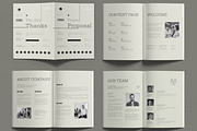 Modern Business Proposal Template, a Brochure Template by MightyDesign (Thumbnail 2 of 6)