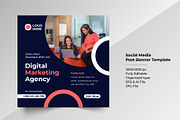 Social Media Marketing Post Banner, a Social Media Template by Tahnix Creative (Thumbnail 3 of 3)