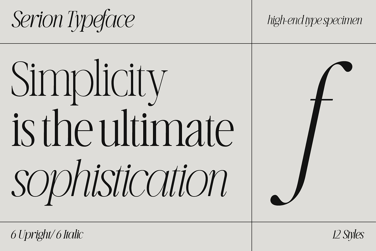 Serion Family, a Serif Font by Prestige Artsy Studio (Photo 3 of 10)