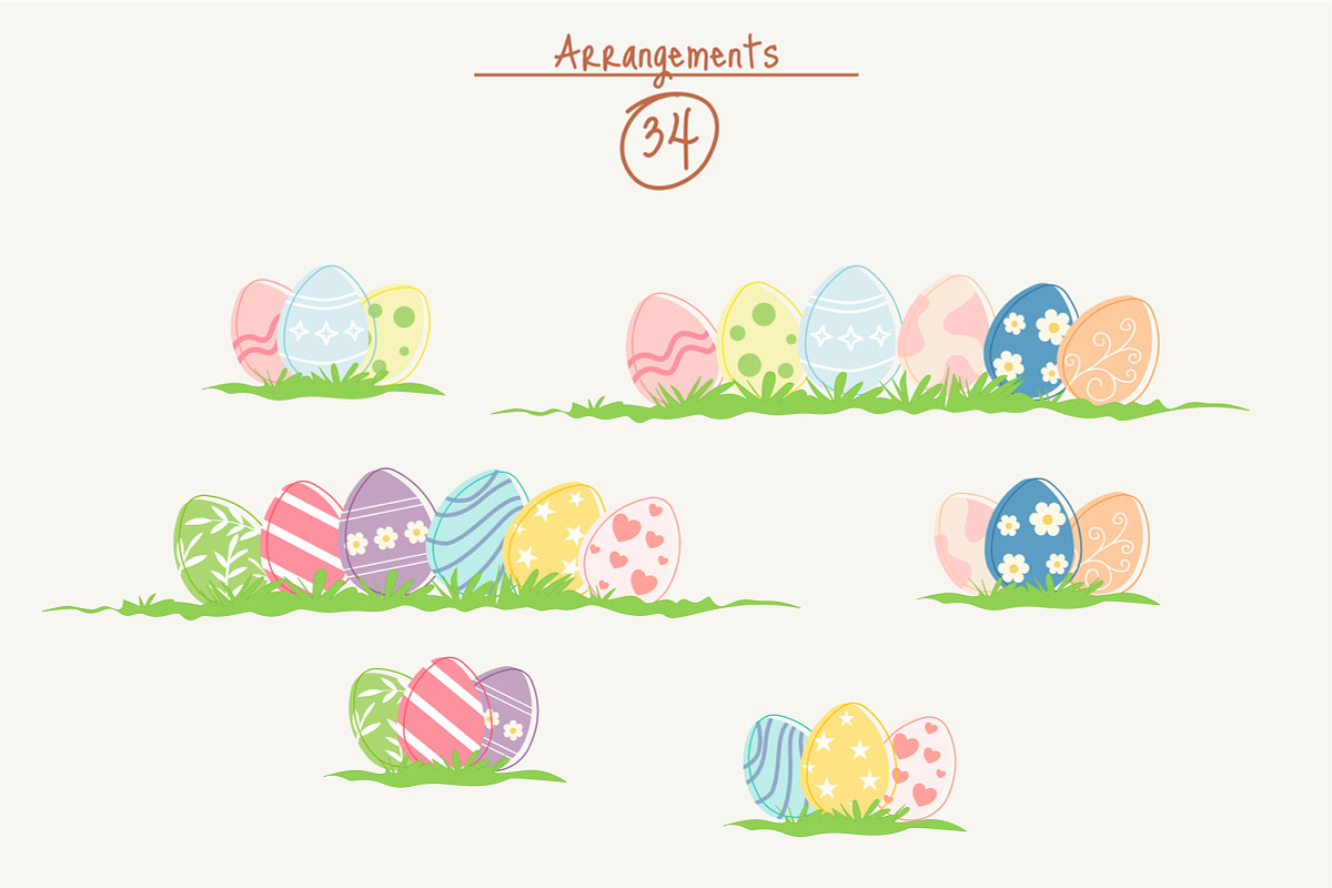 Cute Easter Graphic Illustration, an Illustration by Adora ARTS (Photo 7 of 17)