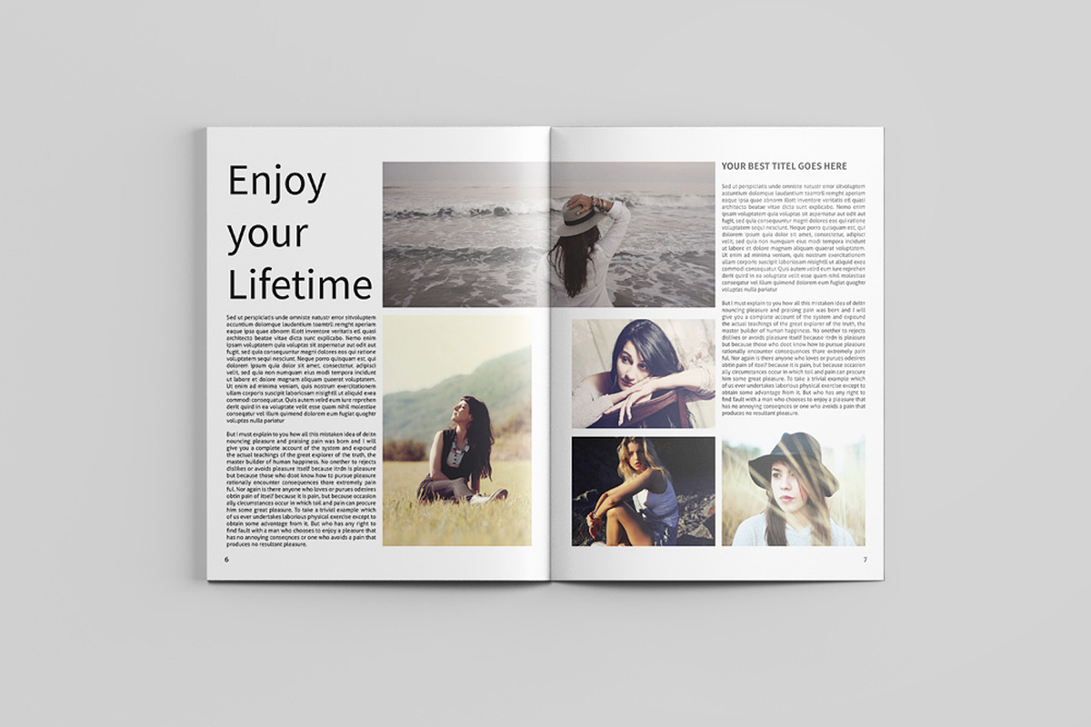 Magazine Template, a Magazine Template by Template Shop (Photo 16 of 19)