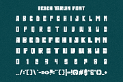 Beach Tarlon - Bold Font, a Sans Serif Font by Iqsiart Studio (Thumbnail 6 of 7)