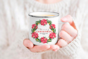 Watercolor Tropical Christmas set, a Seasonal Illustration by VerAna (Thumbnail 14 of 19)