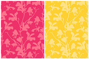 Magnolia flowers blooming set, a Pattern Graphic by Krolja (Thumbnail 5 of 9)