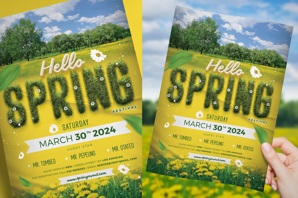 Spring Flyer, a Flyer Template by Aarley Kaiven