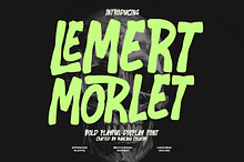 Lemert Morlet Bold Playful Font