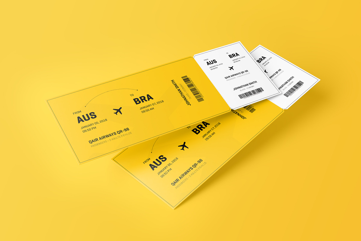 Event Ticket Mockup, a Mockup by Toasin Studio (Photo 8 of 8)