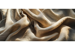 Close-up of beige textured fabric in, a Background Photo by piter.goskov