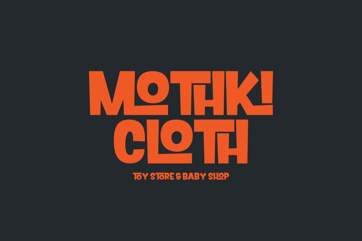 Prismatic Mutation - Bold Display, a Sans Serif Font by SaktiAvellin (Photo 7 of 9)