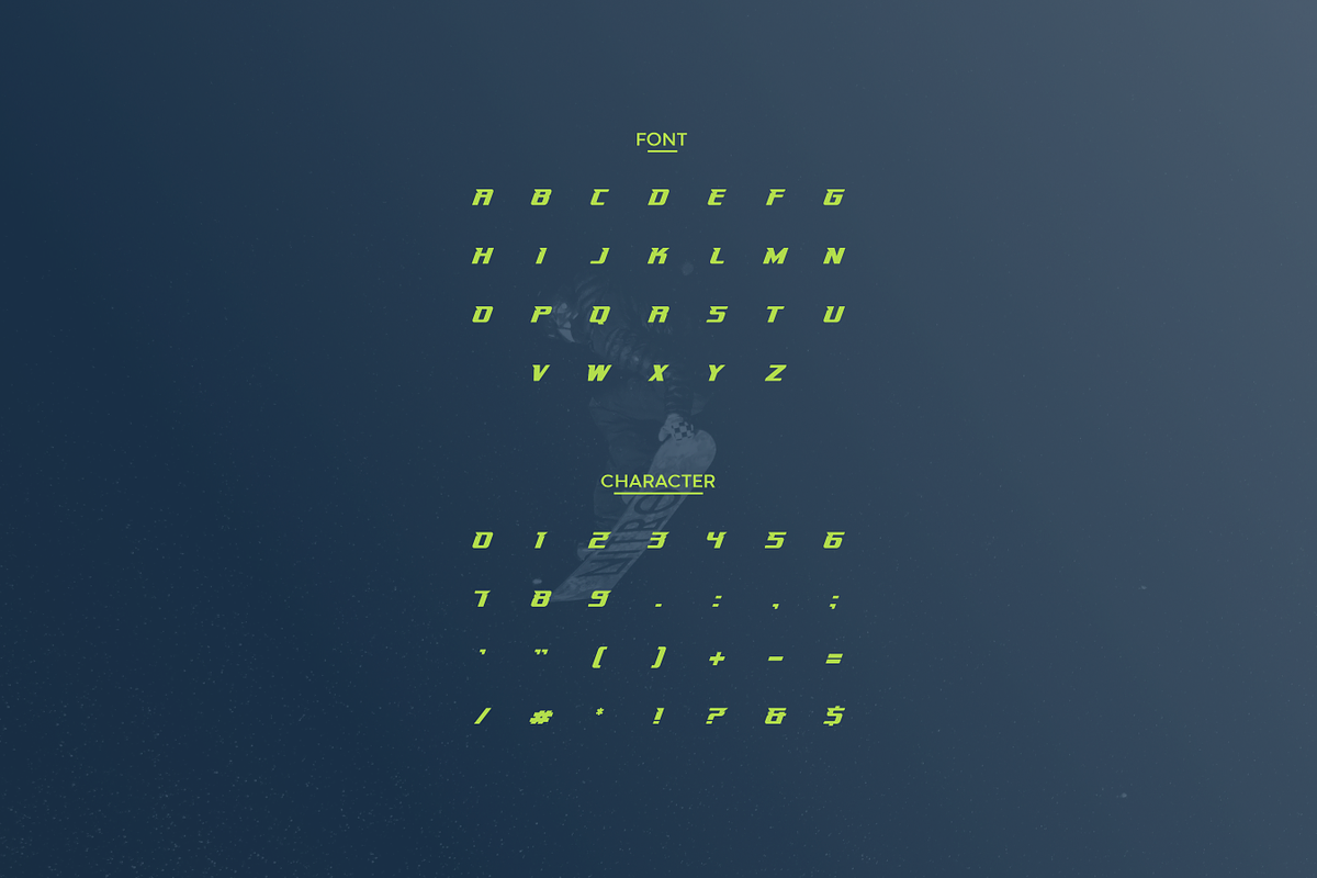 Baguro - Modern Sport Typeface, a Sans Serif Font by Letterna (Photo 3 of 4)
