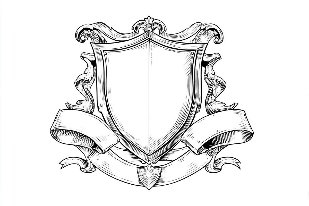 Vintage Royal Coat of Arms Emblem, a Graphic by hafijul (Photo 9 of 11)
