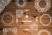 Lace design kit: patterns, borders, a Decorative Illustration by Olga Proz (Thumbnail 3 of 5)