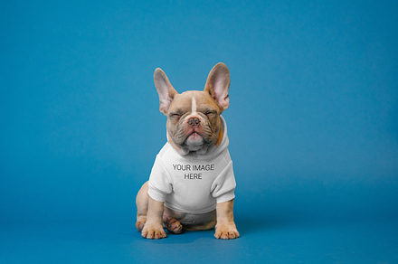 Dog Hoodie Mockup, a Hoody Mockup by Xtrahive