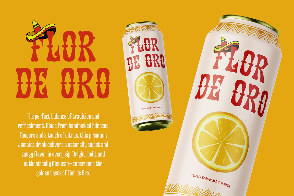 CS Morgana – Tuscan Font, a Sans Serif Font by Craft Supply Co. (Photo 5 of 8)