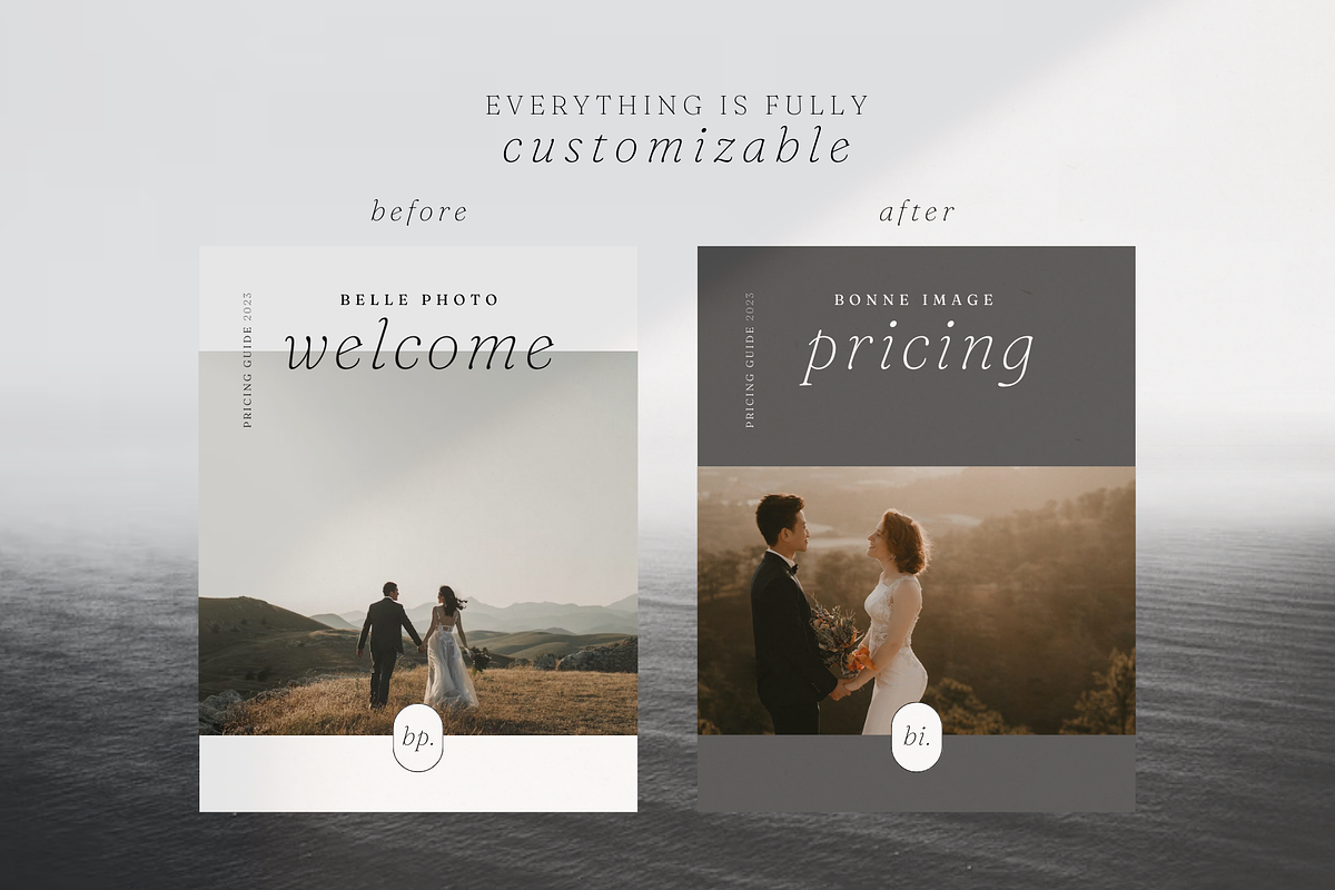 Photographer Template Bundle Canva, a Marketing Template by frommakertomaker (Photo 8 of 10)