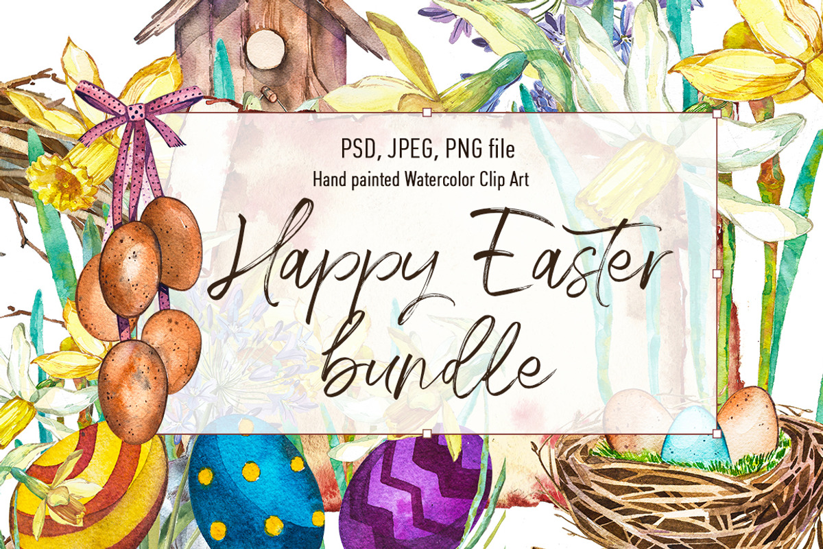 Easter set illustrations, a Decorative Illustration by Ann Astro (Photo 1 of 7)