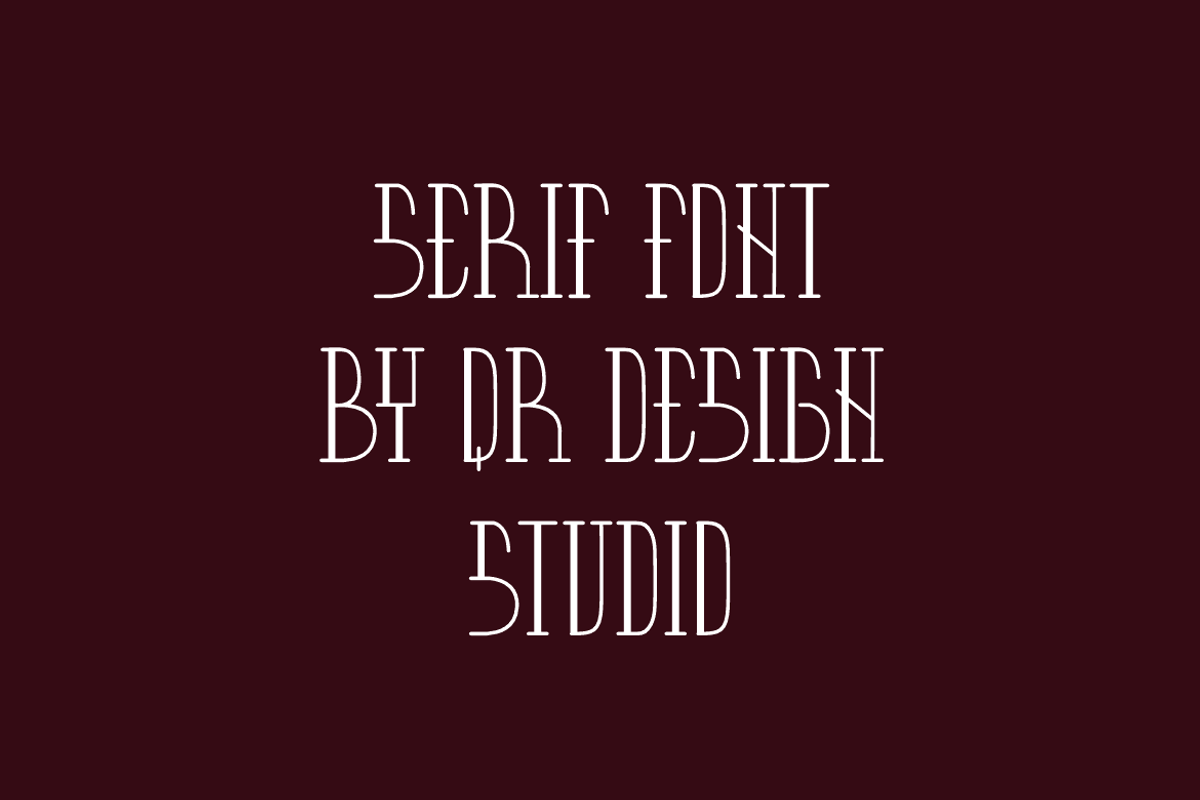 With Valentine Font, a Serif Font by QR Design Studio (Photo 3 of 7)