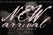 Chapter One Textured Vintage Scrip, a Script Font by AnMark (Thumbnail 10 of 12)