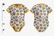 Half Sleeve Baby Mockup, a Shirt Mockup by Mock-up Store (Thumbnail 4 of 6)